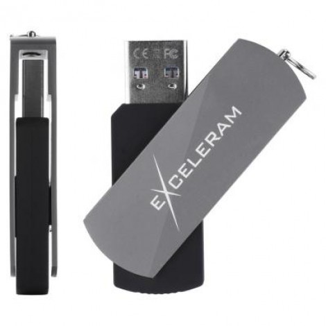 Флешка eXceleram 16GB P2 Series Gray/Black USB 3.1 Gen 1 (EXP2U3GB16)