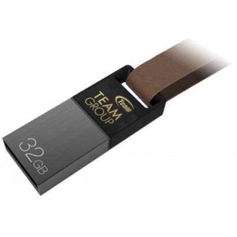 Флешка Team 32GB M151 Gray USB 2.0 OTG (TM15132GC01)