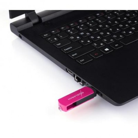 Флешка eXceleram 64GB P2 Series Rose/Black USB 2.0 (EXP2U2ROB64)