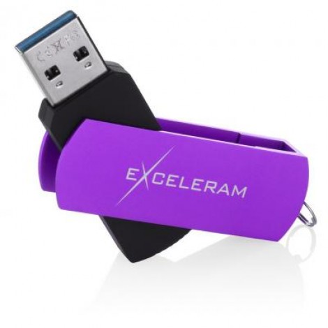 Флешка eXceleram 64GB P2 Series Grape/Black USB 3.1 Gen 1 (EXP2U3GPB64)