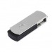 Флешка eXceleram 16GB P2 Series Silver/Black USB 2.0 (EXP2U2SIB16)