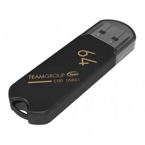 Флешка TEAM 64 GB C183 USB3.1 Black (TC183364GB01)