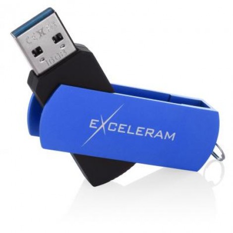 Флешка eXceleram 32GB P2 Series Blue/Black USB 3.1 Gen 1 (EXP2U3BLB32)