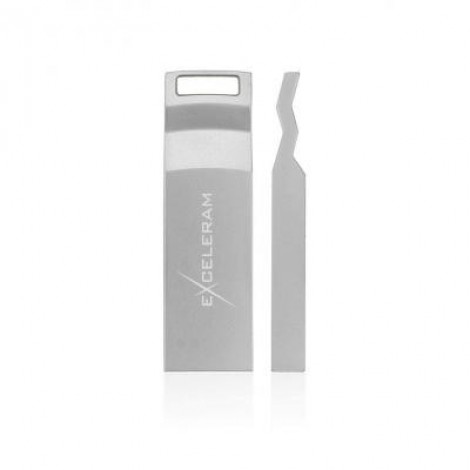 Флешка eXceleram 16GB U2 Series Silver USB 2.0 (EXP2U2U2S16)