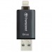 Флешка Transcend 64GB JetDrive Go 300 Black USB 3.1 (TS64GJDG300K)