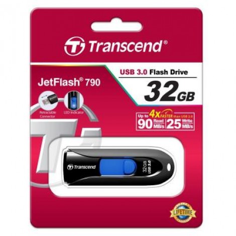 Флешка Transcend 32GB JetFlash 790 USB 3.0 (TS32GJF790K)