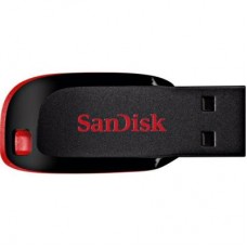 Флешка SANDISK 64GB Cruzer Blade Black/red USB 2.0 (SDCZ50-064G-B35)