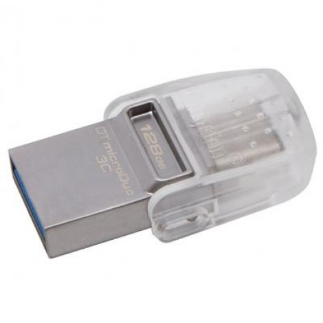 Флешка Kingston 128GB DataTraveler microDuo 3C USB 3.0/Type C (DTDUO3C/128GB)