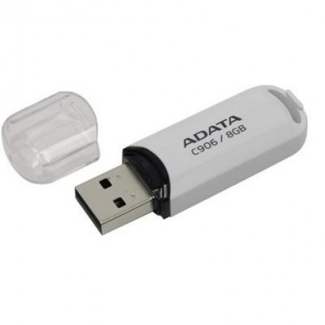 Флешка A-DATA 8GB C906 White USB 2.0 (AC906-8G-RWH)