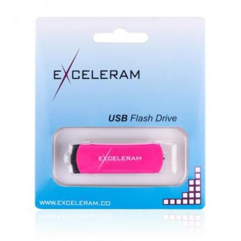 Флешка eXceleram 64GB P2 Series Rose/Black USB 3.1 Gen 1 (EXP2U3ROB64)