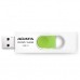 Флешка A-DATA 64GB UV320 White/Green USB 3.1 (AUV320-64G-RWHGN)