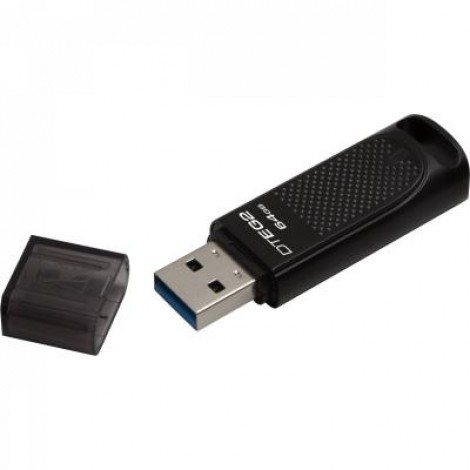 Флешка Kingston 64GB DataTraveler Elite G2 Metal Black USB 3.1 (DTEG2/64GB)