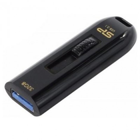 Флешка Silicon Power 32GB Blaze B21 Black USB 3.0 (SP032GBUF3B21V1K)