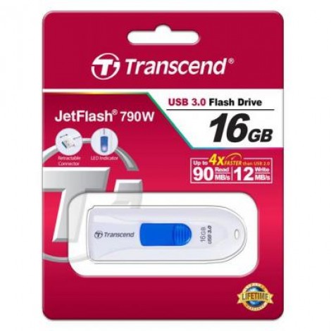 Флешка Transcend 16GB JetFlash 790 USB 3.0 (TS16GJF790W)