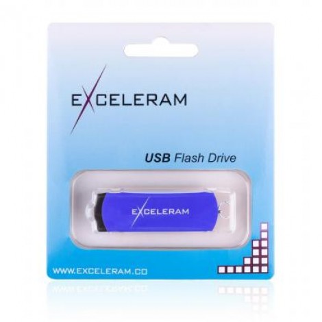 Флешка eXceleram 16GB P2 Series Blue/Black USB 3.1 Gen 1 (EXP2U3BLB16)