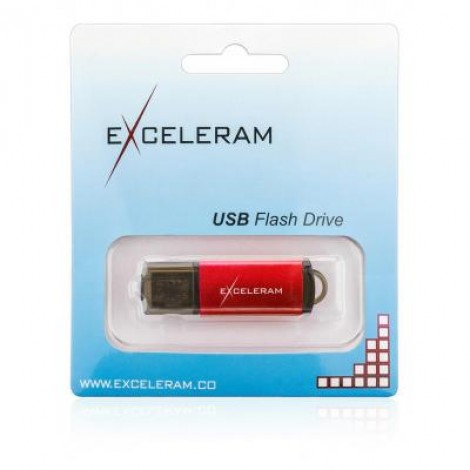 Флешка eXceleram 32GB A5M MLC Series Red USB 3.1 Gen 1 (EXA5MU3RE32)