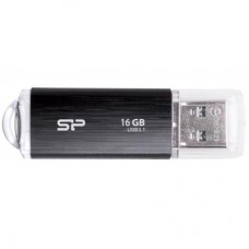Флешка Silicon Power 16GB Blaze B02 Black USB 3.0 (SP016GBUF3B02V1K)