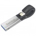 Флешка SanDisk 256GB iXpand USB 3.0/Lightning Apple (SDIX30N-256G-GN6NE)