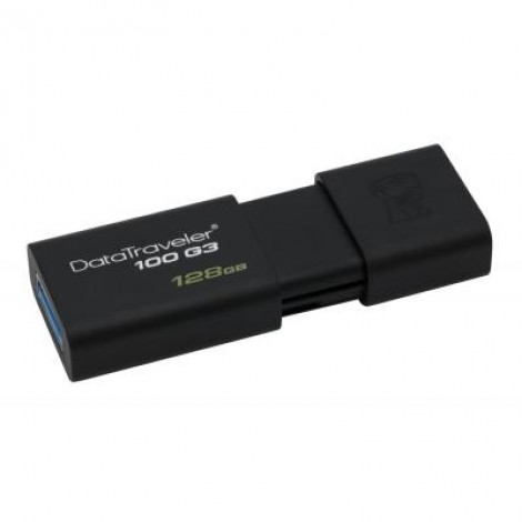 Флешка Kingston 128GB DT100 G3 Black USB 3.0 (DT100G3/128GB)