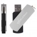 Флешка eXceleram 64GB P2 Series Silver/Black USB 3.1 Gen 1 (EXP2U3SIB64)