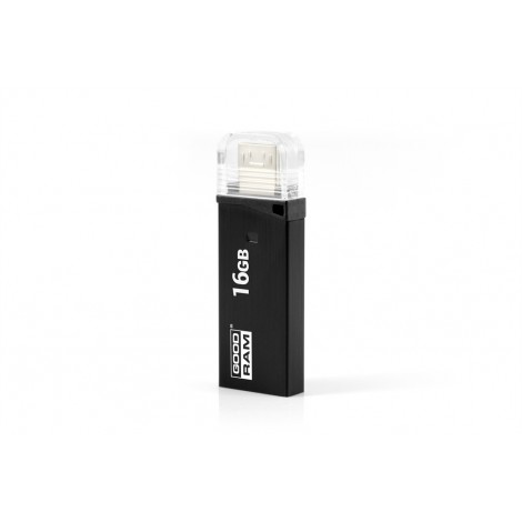 Флешка USB3.0 16GB OTG GOODRAM OTN3 (Twin) Black (OTN3-0160K0R11)