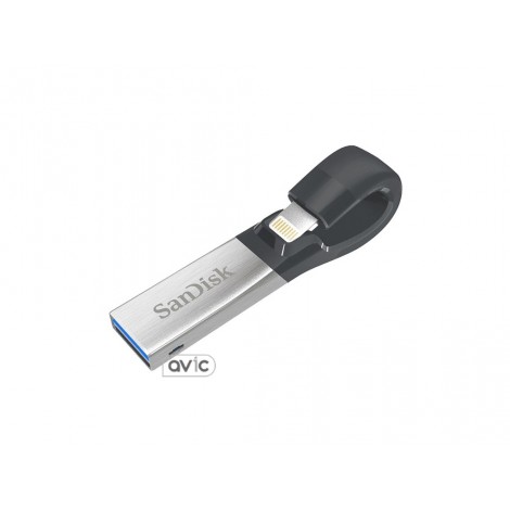 Флешка SanDisk 64 GB iXpand USB 3.0/Lightning (SDIX30N-064G-GN6NN)