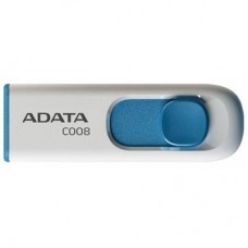 Флешка A-DATA 8GB C008 White USB 2.0 (AC008-8G-RWE)