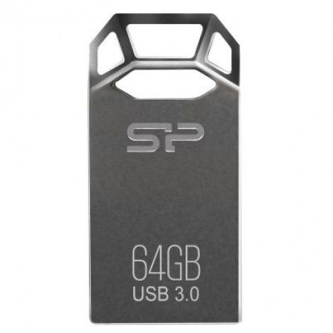 Флешка Silicon Power 64GB Jewel J50 Metallic Grey USB 3.0 (SP064GBUF3J50V1T)