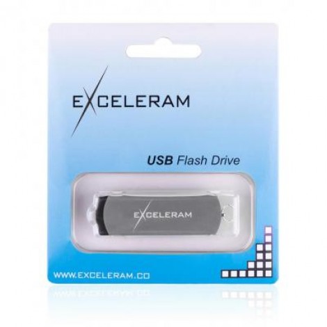 Флешка eXceleram 64GB P2 Series Gray/Black USB 3.1 Gen 1 (EXP2U3GB64)