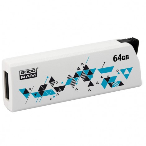 Флешка Goodram 64GB Cl!ck White USB 2.0 (UCL2-0640W0R11)
