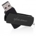 Флешка eXceleram 8GB P2 Series Black/Black USB 2.0 (EXP2U2BB08)