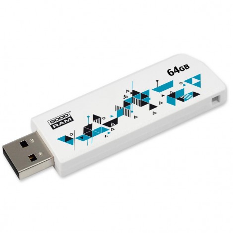 Флешка Goodram 64GB Cl!ck White USB 2.0 (UCL2-0640W0R11)