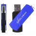 Флешка eXceleram 16GB P2 Series Blue/Black USB 2.0 (EXP2U2BLB16)