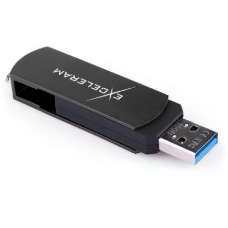 Флешка eXceleram 32GB P2 Series Black/Black USB 3.1 Gen 1 (EXP2U3BB32)