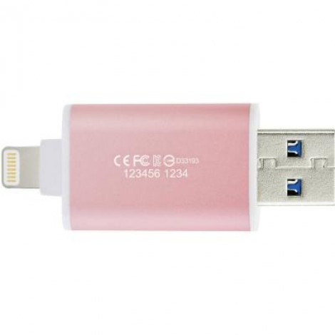 Флешка Transcend 64GB JetDrive Go 300 Rose Gold USB 3.1/Lightning (TS64GJDG300R)
