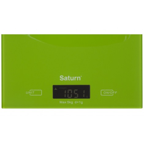 Весы кухонные SATURN ST-KS7810 green