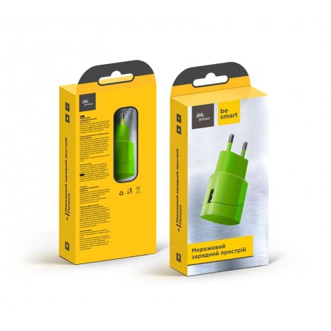 Зарядное устройство Florence Color Lime Green (FW-1U010L)