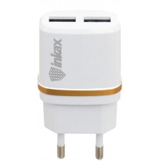 Зарядное устройство INKAX CD-11 Travel charger + Type-C cable 1USB 2.1A White