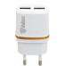 Зарядное устройство INKAX CD-11 Travel charger + Lightning cable 1USB 2.1A White