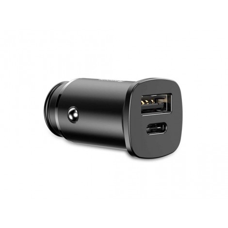 Автомобильное зарядное устройство Baseus USB Car Charger 30W Black (BS-C15C)