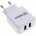 Зарядное устройство INKAX CD-01 Travel charger + Micro cable 2USB 2.1A White