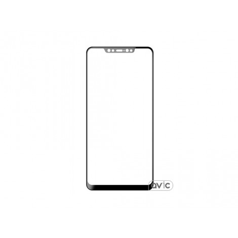 Защитное стекло для Xiaomi Mi 8 black