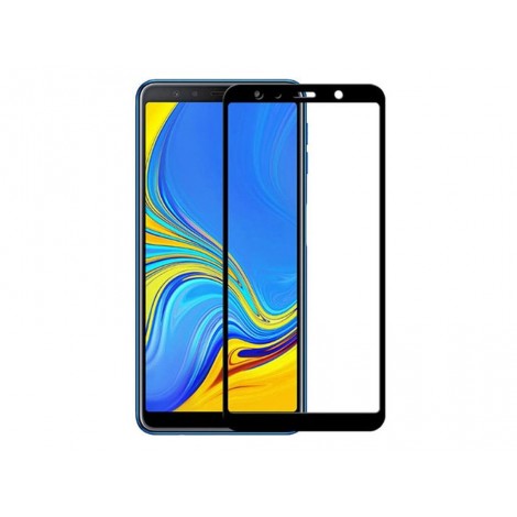 Защитное стекло для Samsung Galaxy A7 2018 Black