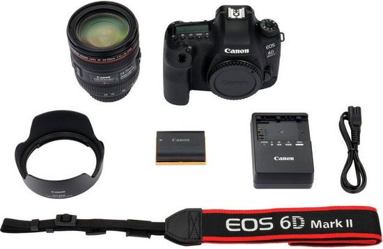 Canon EOS 6D Mark II kit (24-70mm f/4 IS L)