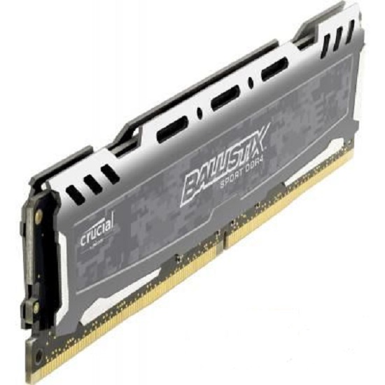 Corsair DIMM 8Gb DDR4 PC2400 Ballistix Sport LT Gray (BLS8G4D240FSBK)