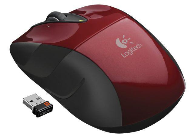 Logitech M510 Wireless Mouse (Red)