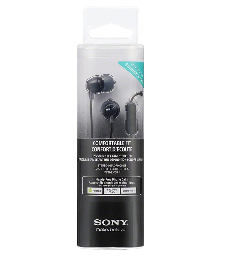 Sony MDR-EX15AP (Black)
