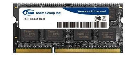 TEAM 8 GB SO-DIMM DDR3 1600 MHz