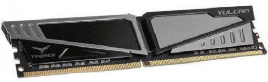 Team DIMM 8Gb DDR4 PC2400 Vulcan Gray (TLGD48G2400HC1601)