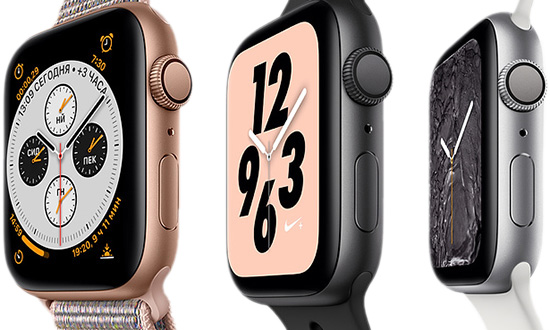 Apple Watch Series 4 (GPS + Cellular) 40mm Gold Aluminum Case with Pink Sand Sport Band (MTUJ2)